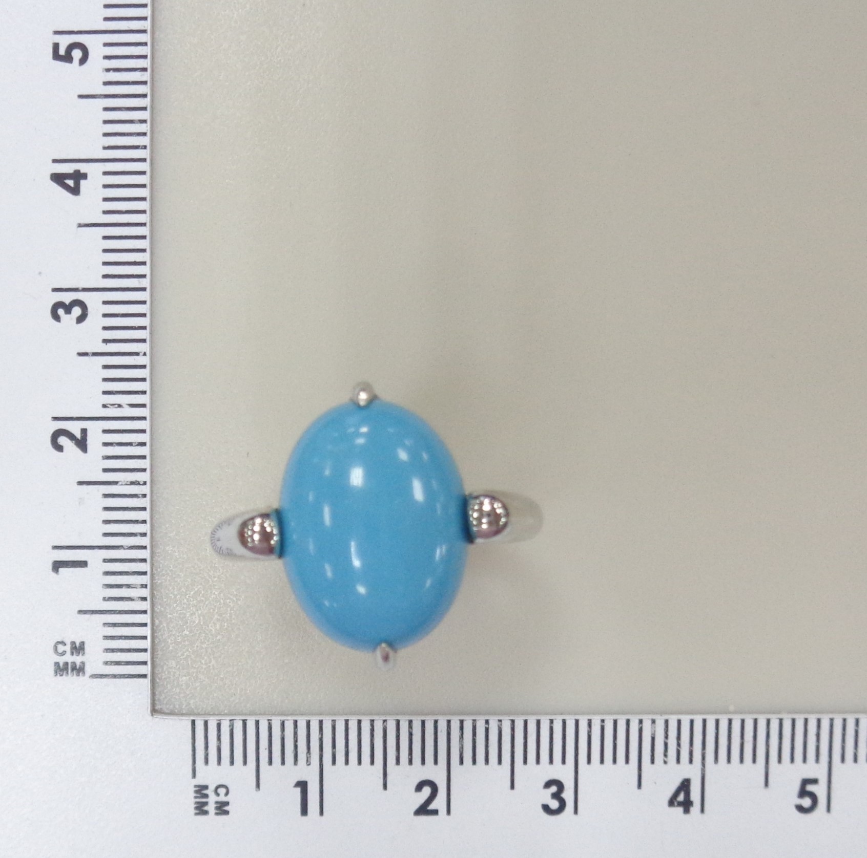 Серебряное кольцо с бирюзой